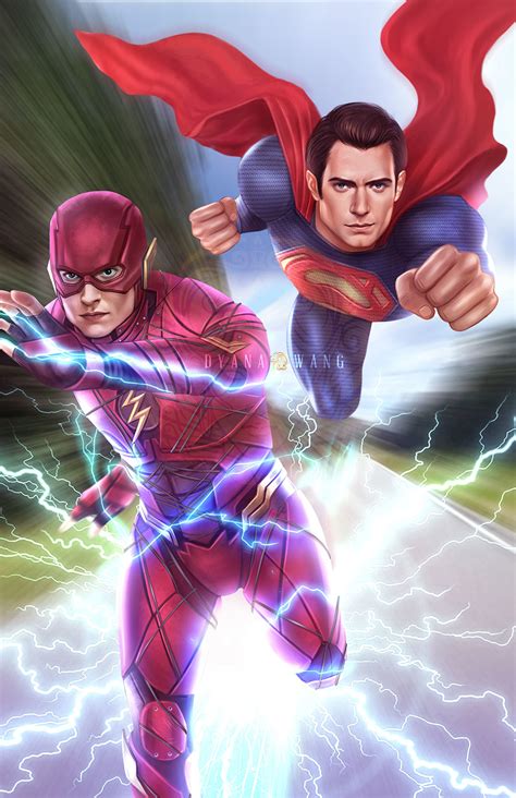 flash and superman racing|superman and the flash.